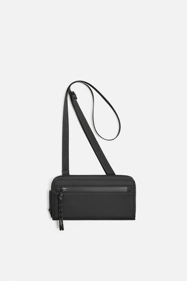 CARTERA ENGOMADA - Negro de Zara