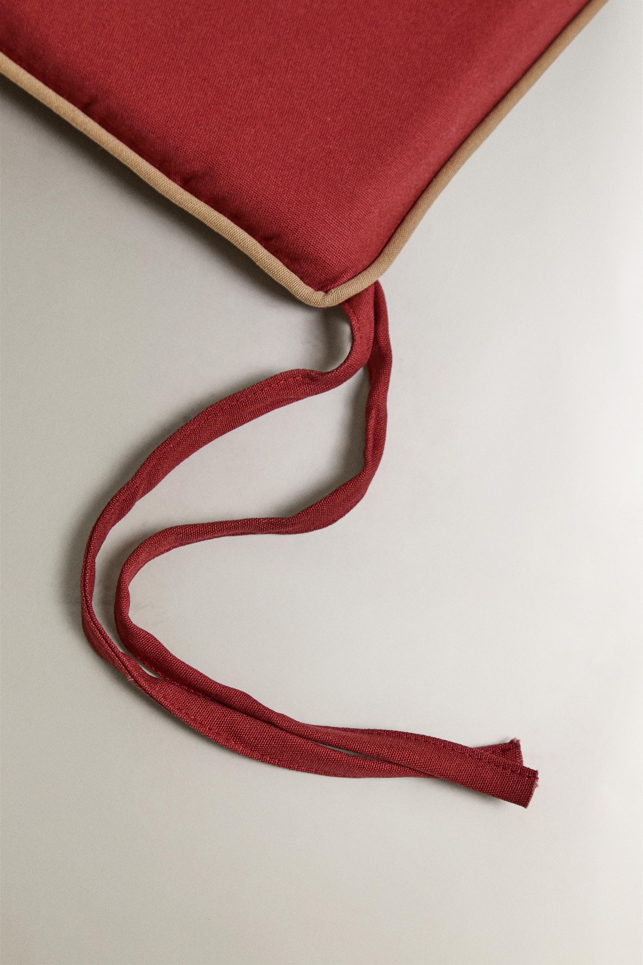 COUSSIN EXTÉRIEUR DOSSIER FAUTEUIL CONTRASTANT