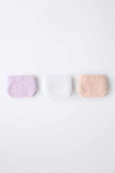 8-14 YEARS/ THREE-PACK OF SEAMLESS BRIEFS - Multicoloured by Zara - Image 0