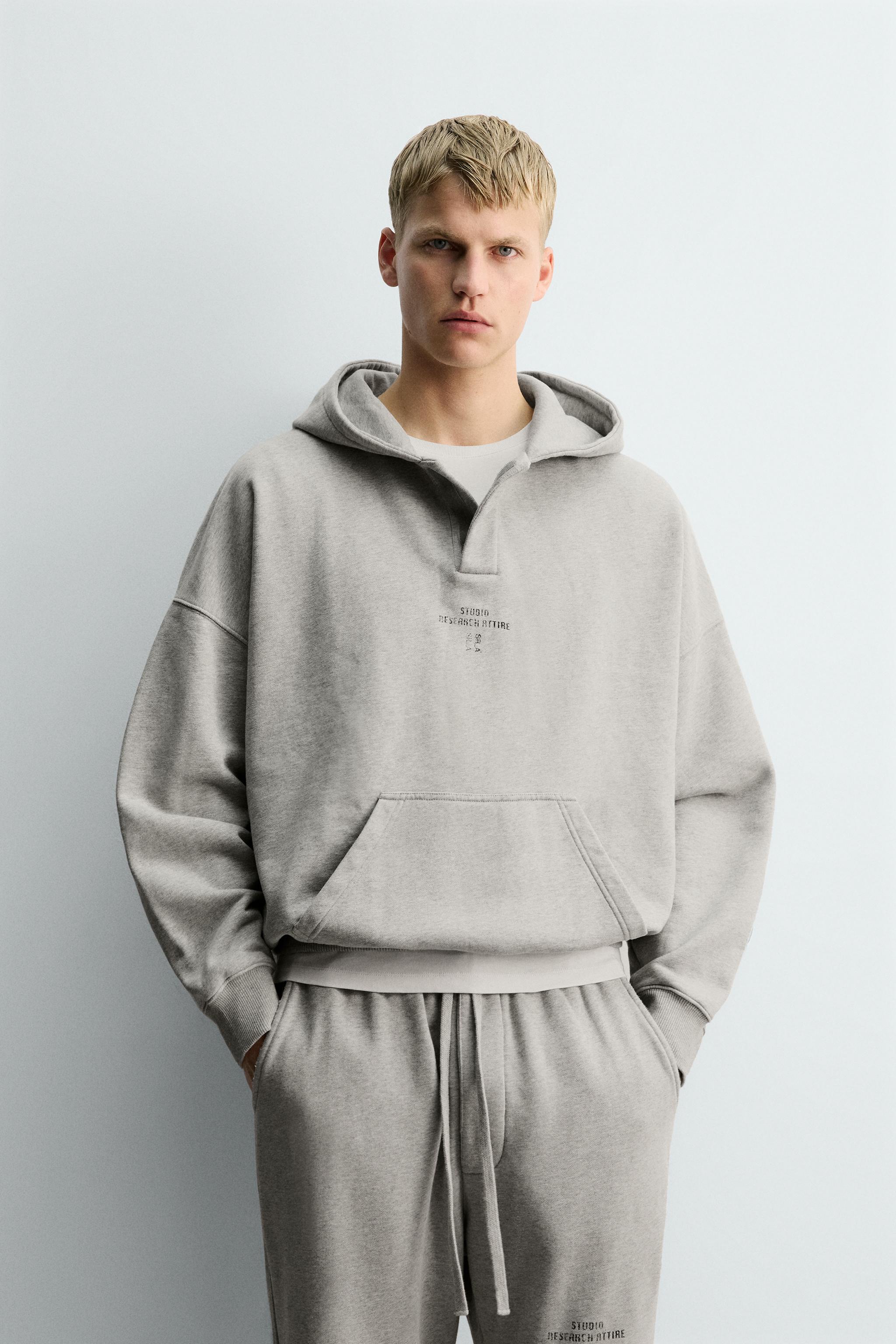 メンズグレースウェットシャツ | 最新コレクション | ZARA 日本