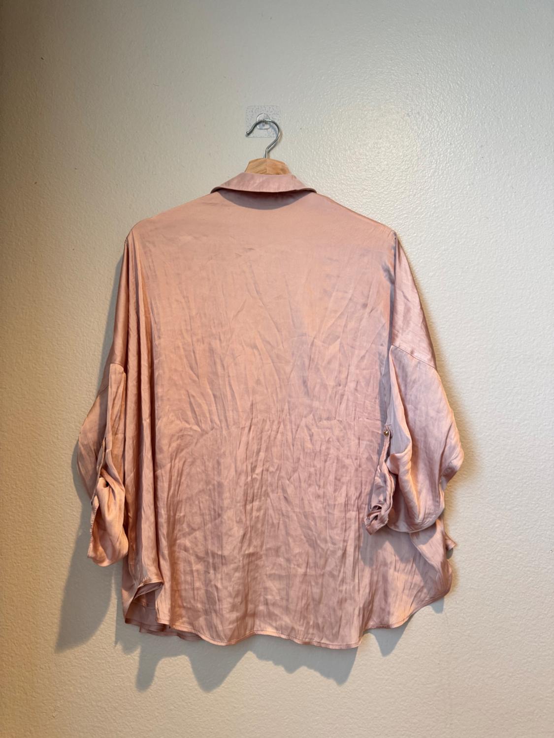 SATIN EFFECT BLOUSE - Image 2