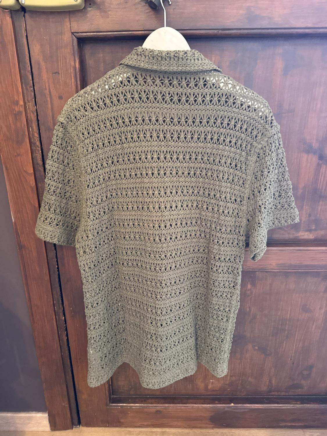 TEXTURED CROCHET SHIRT - Image 3
