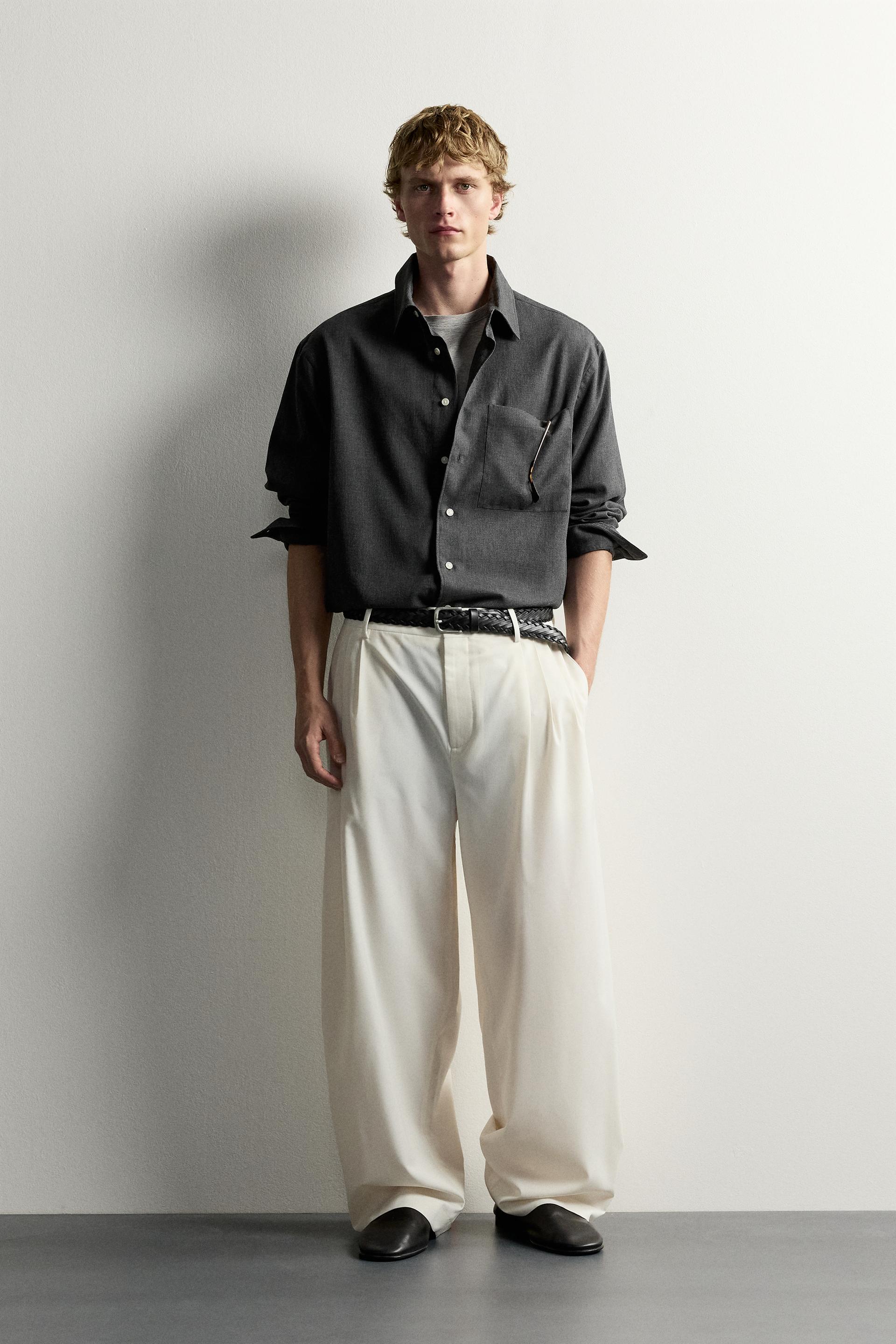 Regular Fit Textured Shirt