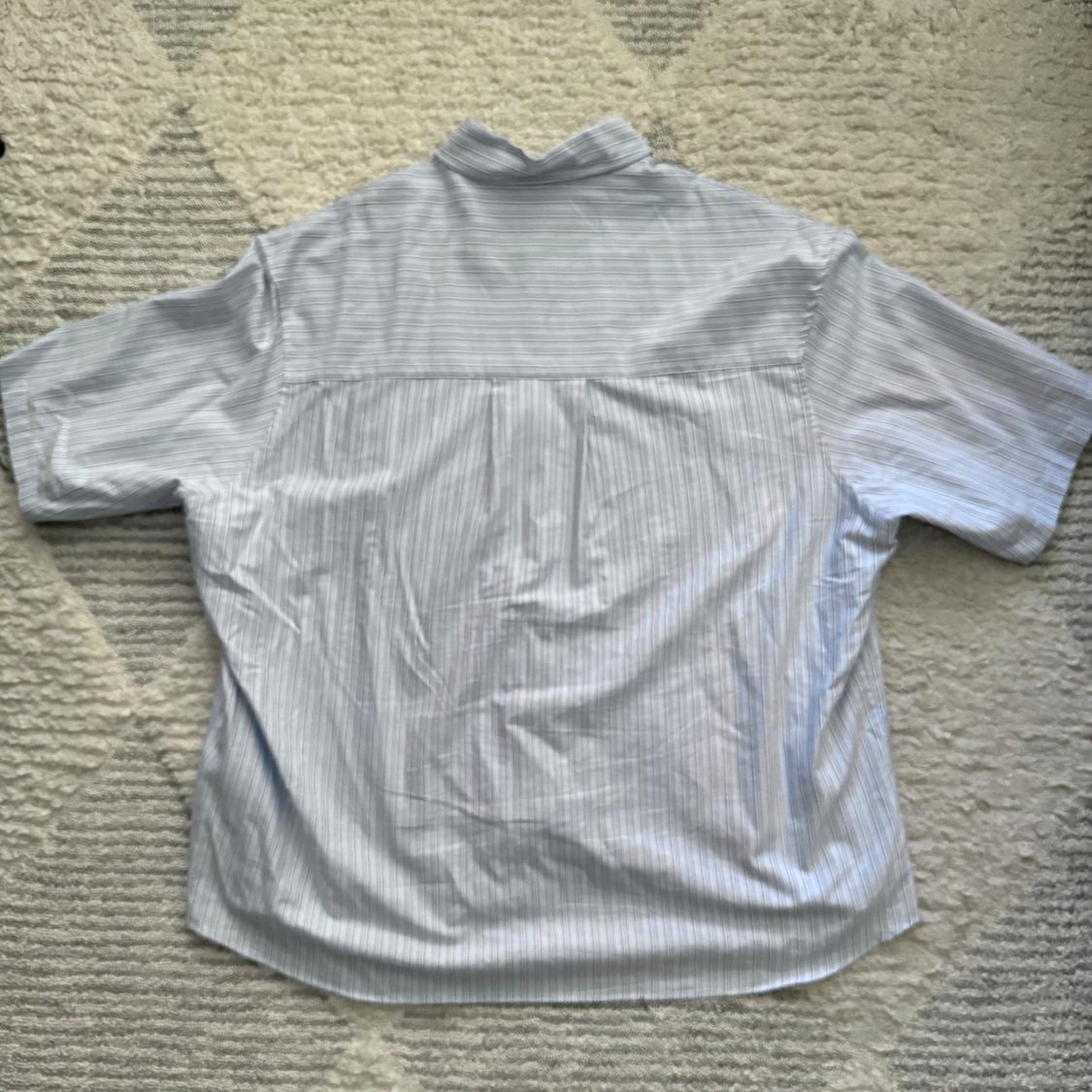 COLLARED STRIPED BUTTON UP - Image 2