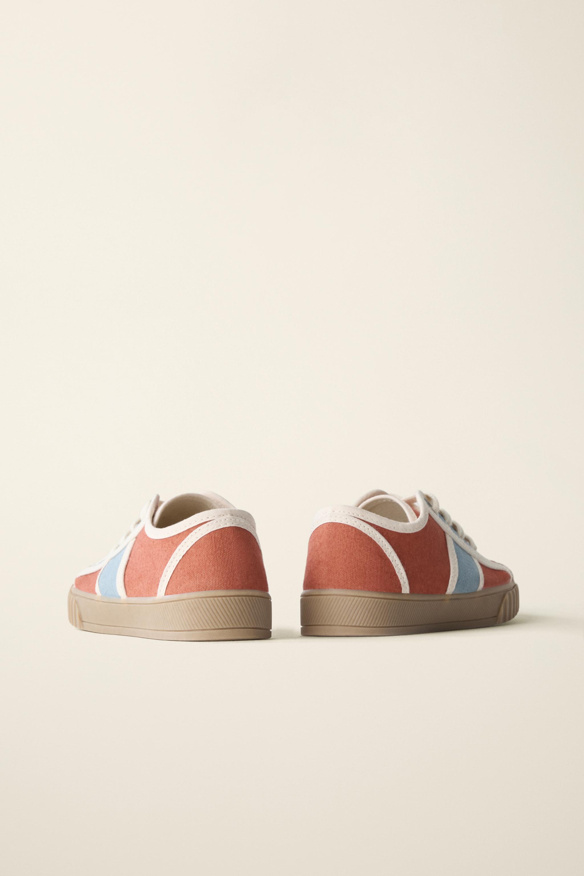 SNEAKERS CREATED BY CARAMEL LONDON X ZARA - Red | ZARA United States