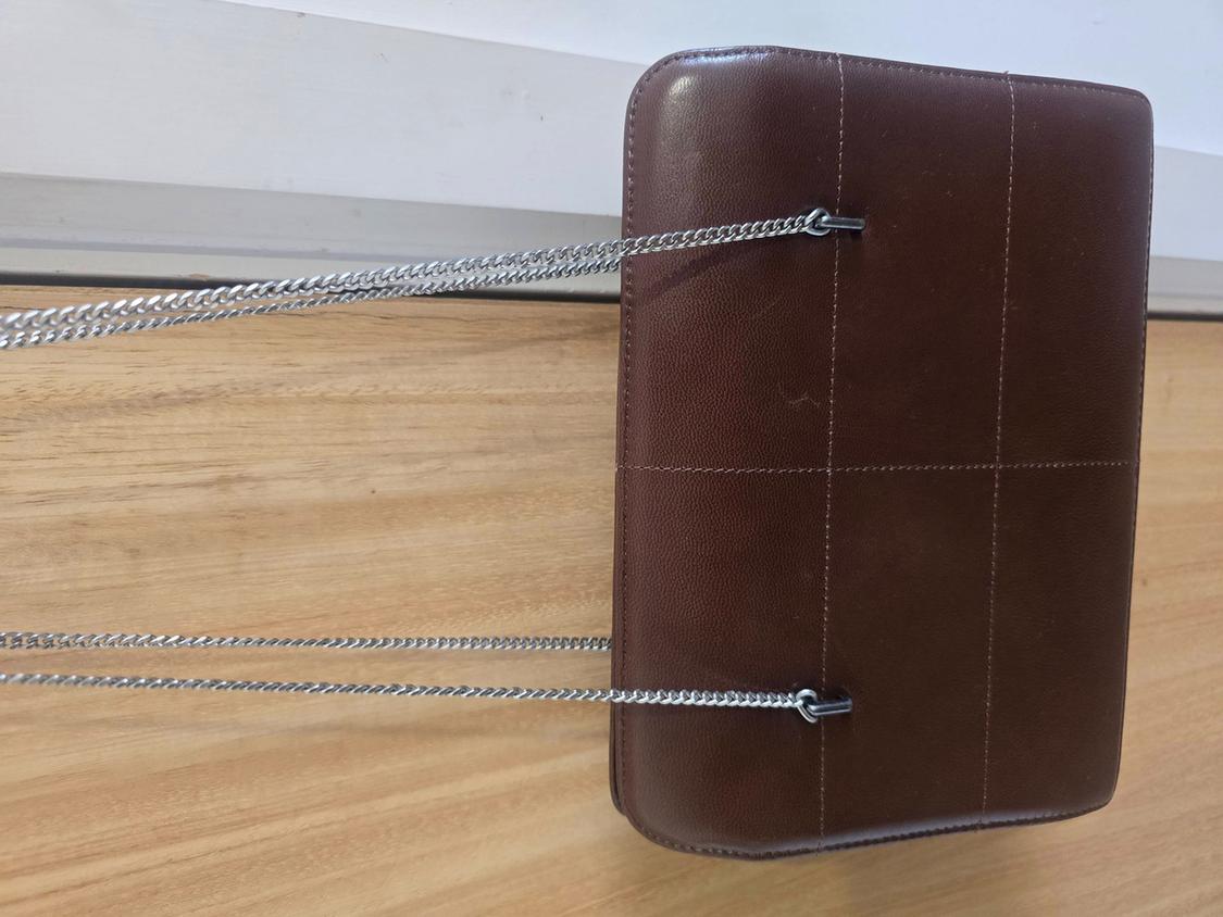 LEATHER SHOULDER BAG - Image 2