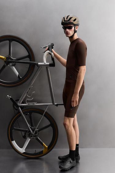 CYCLING JERSEY - Brown by Zara - Image 3