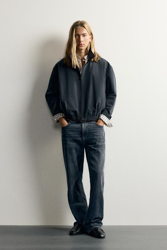 LIGHTWEIGHT WATER-REPELLENT TECHNICAL JACKET - Dark grey by Zara - Image 0