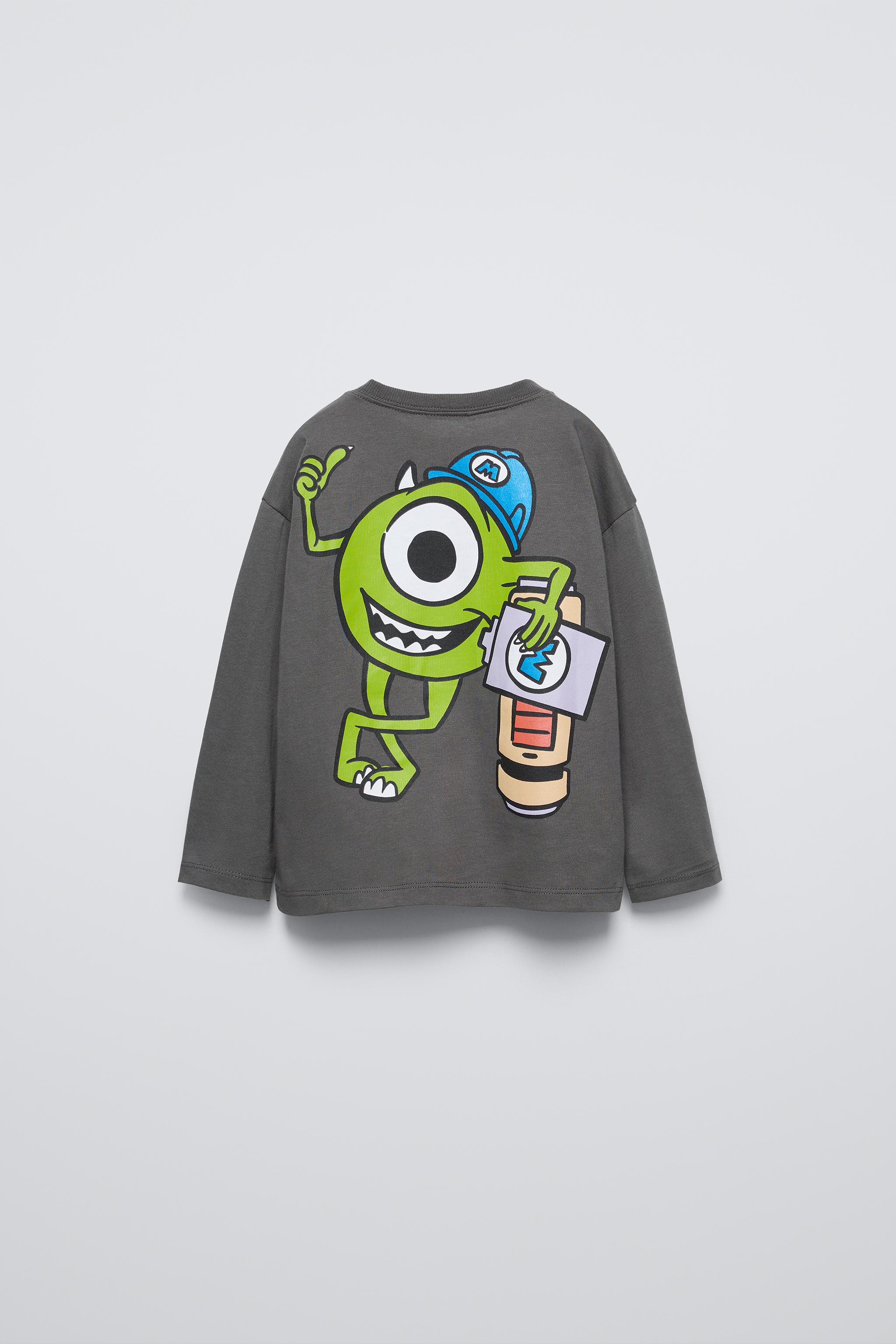 T SHIRT RELIEF MIKE MONSTRUOS SA DISNEY PIXAR