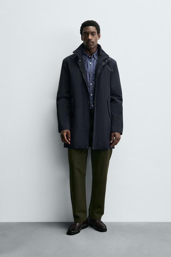 Cappotto Cammello Cappotti Uomo Zara Inverno 2021 Cappotto Nero