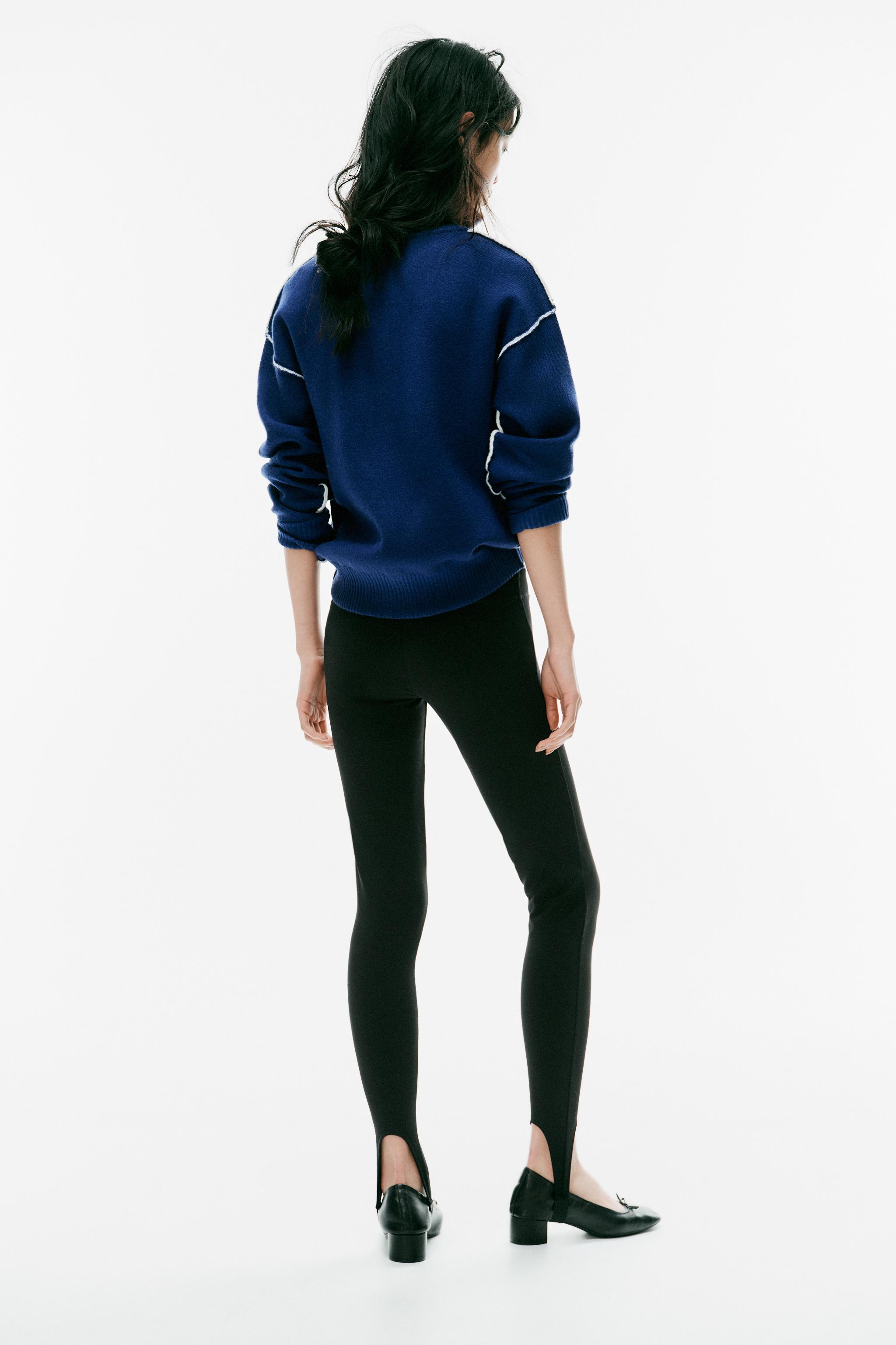COMBINED KNIT OVERSIZE JUMPER