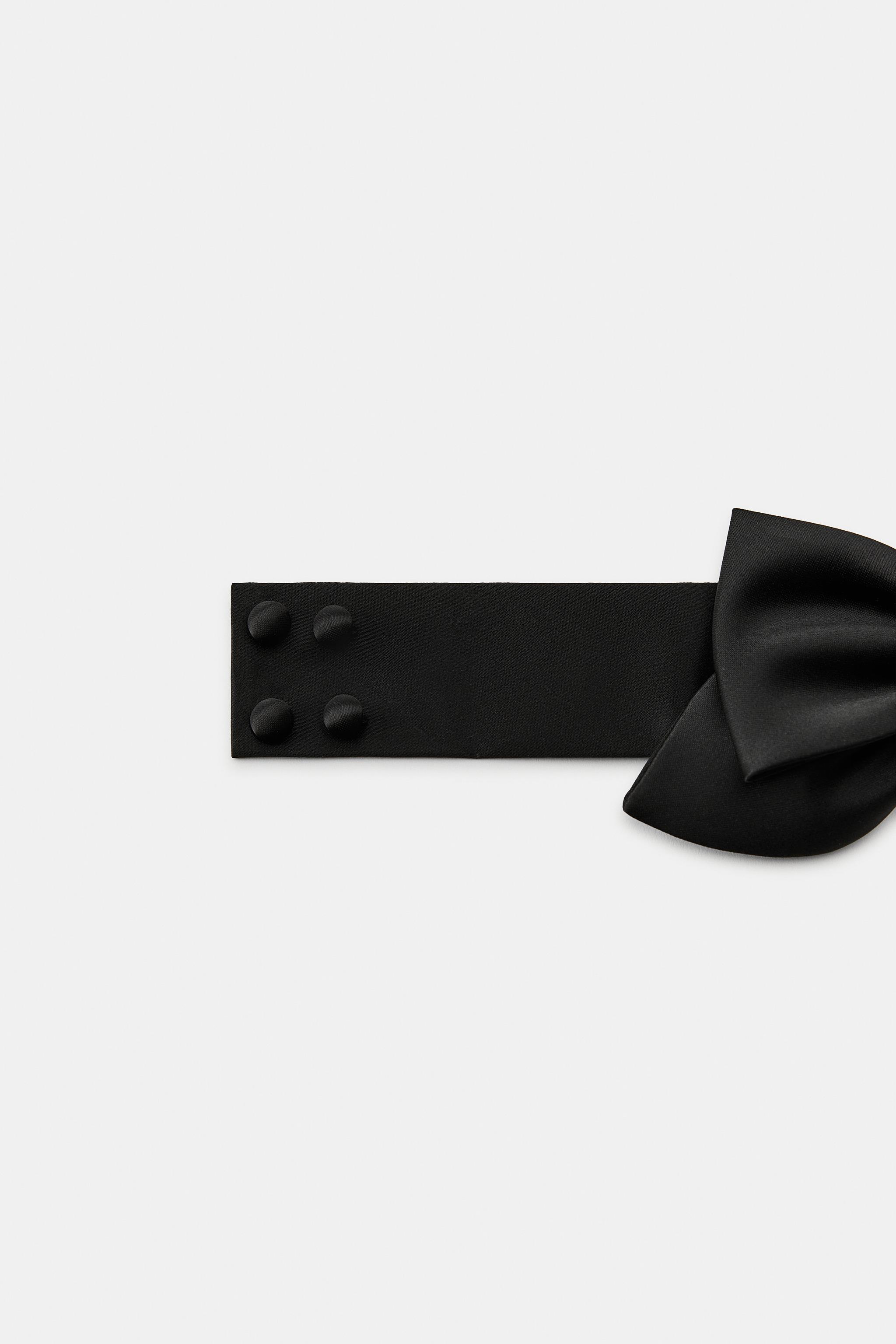 SATIN BOW TIE