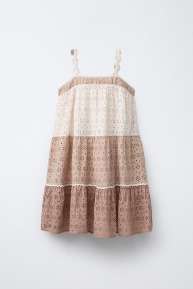 BRODEERATTU MEKKO - Beige-brown Zaralta - kuva 0