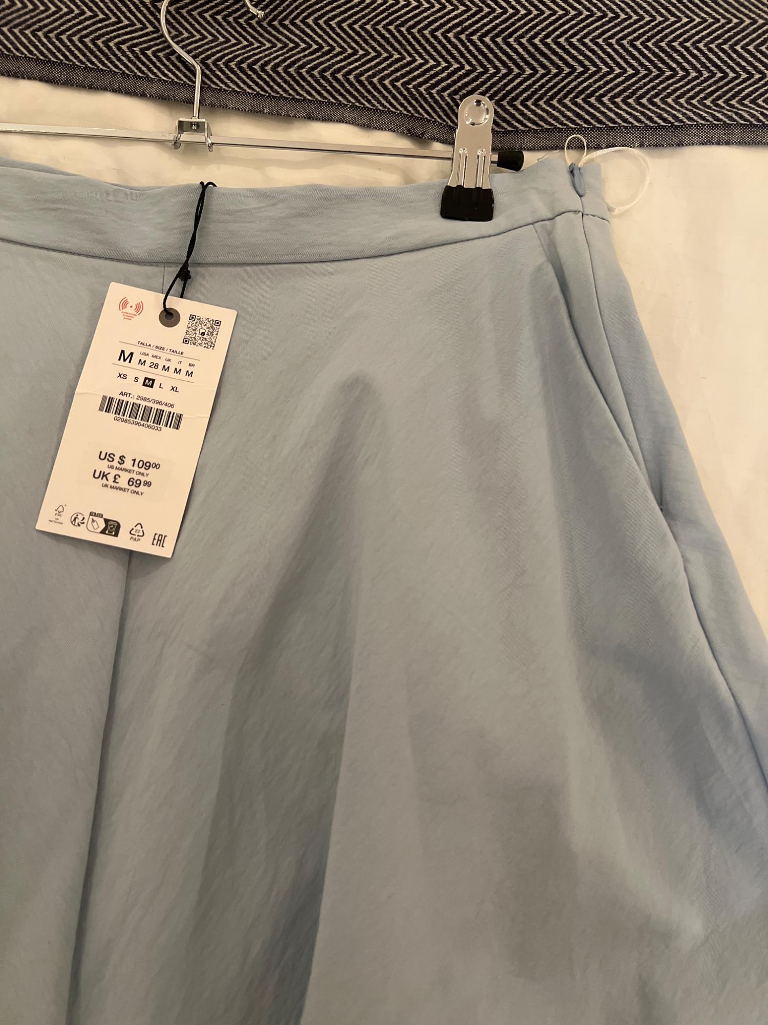 ZW COLLECTION FLARED BUTTON SKIRT