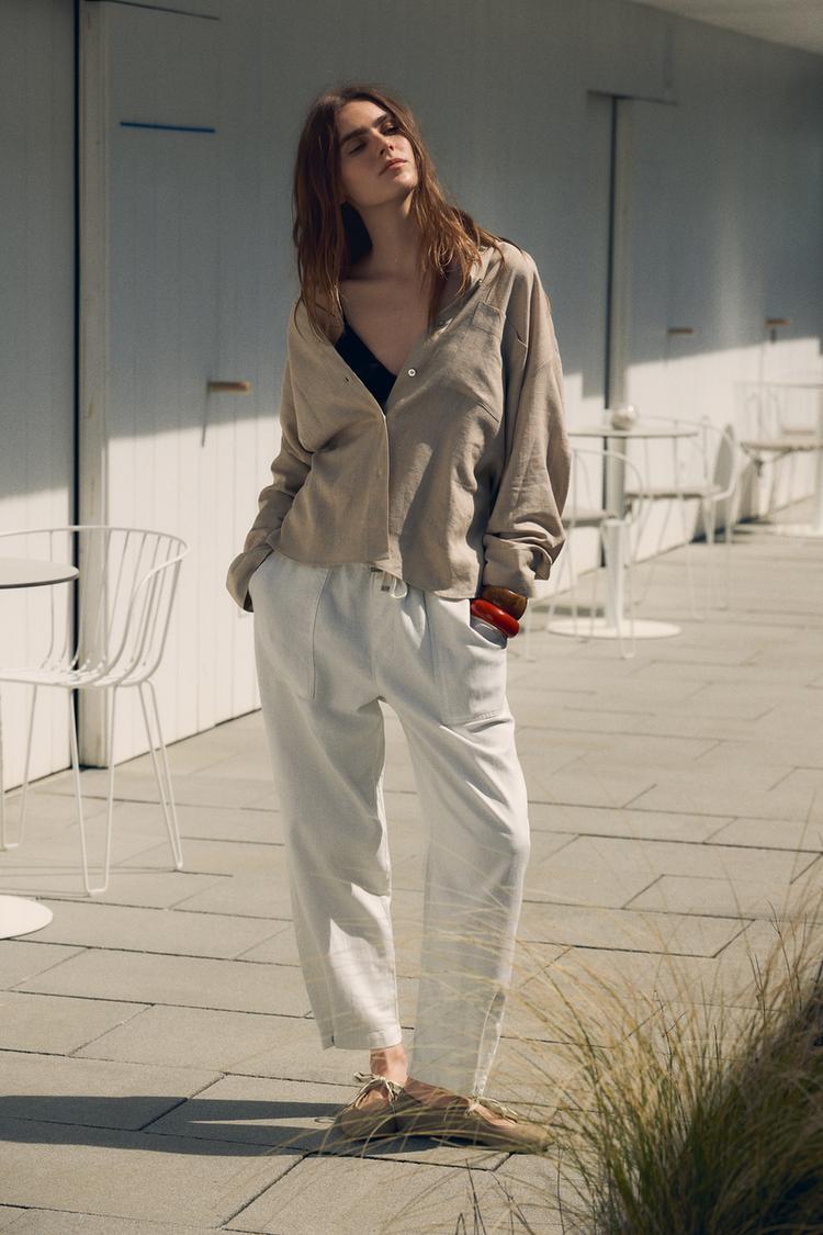 Moda Pantalones Zara Pantalones Jogger Mujer Pantalones Hippies