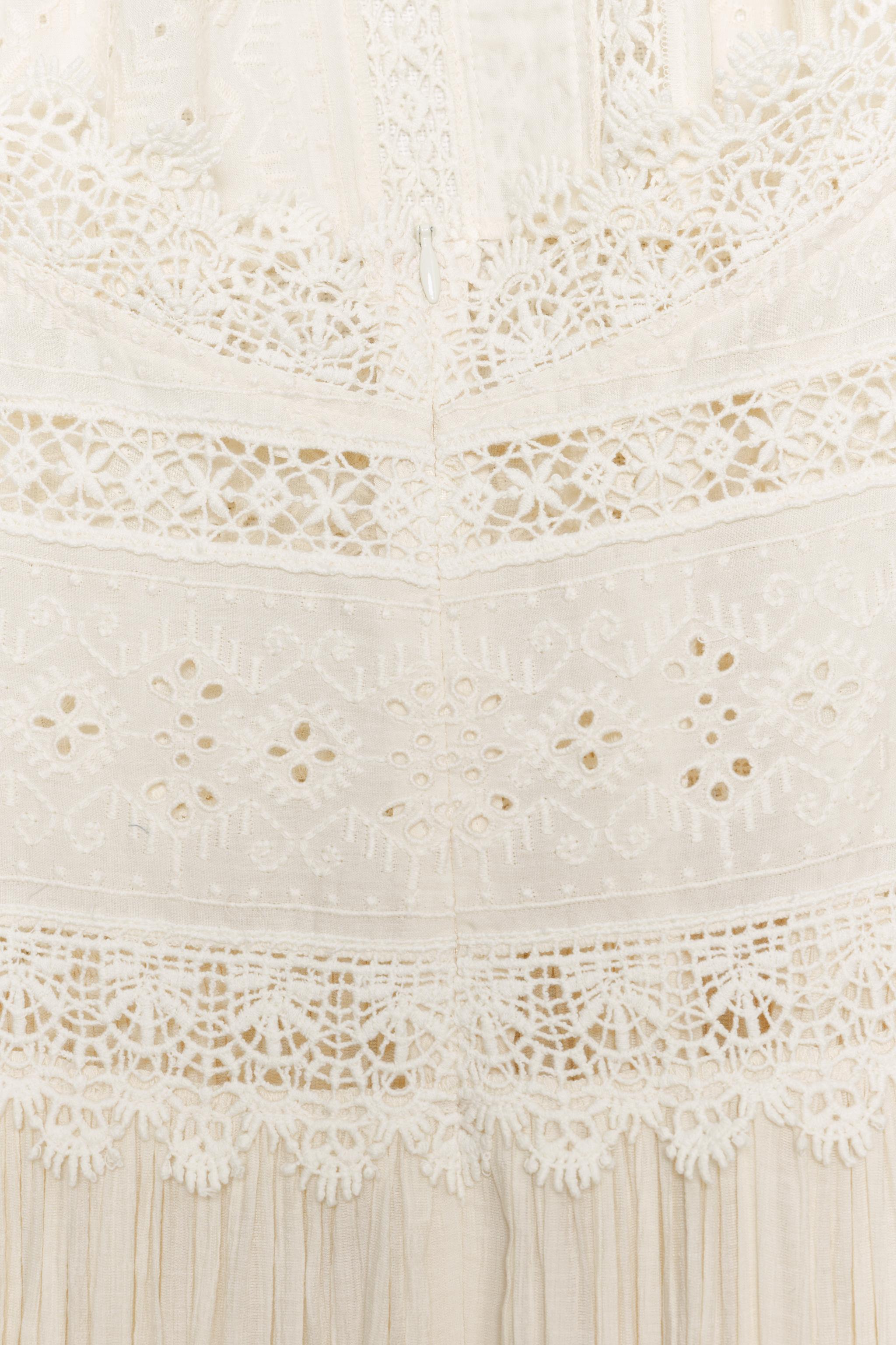 ROBE MI-LONGUE DENTELLE ZW COLLECTION