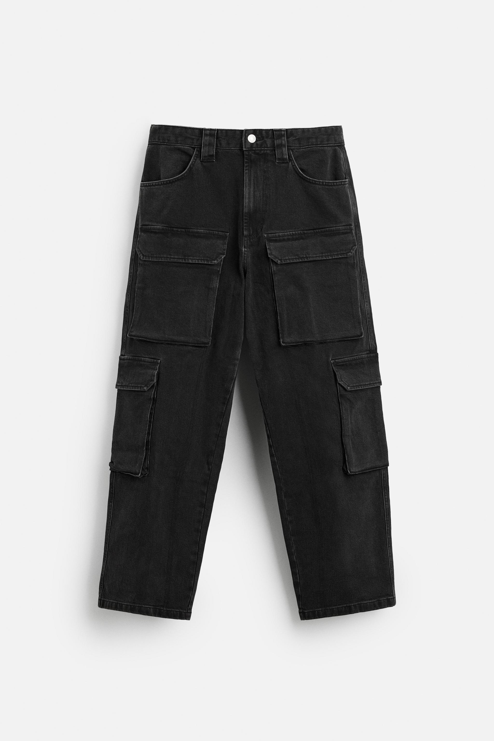 Pantalón Cargo Pantalon Motero Zara Pantalon Cargo Zara