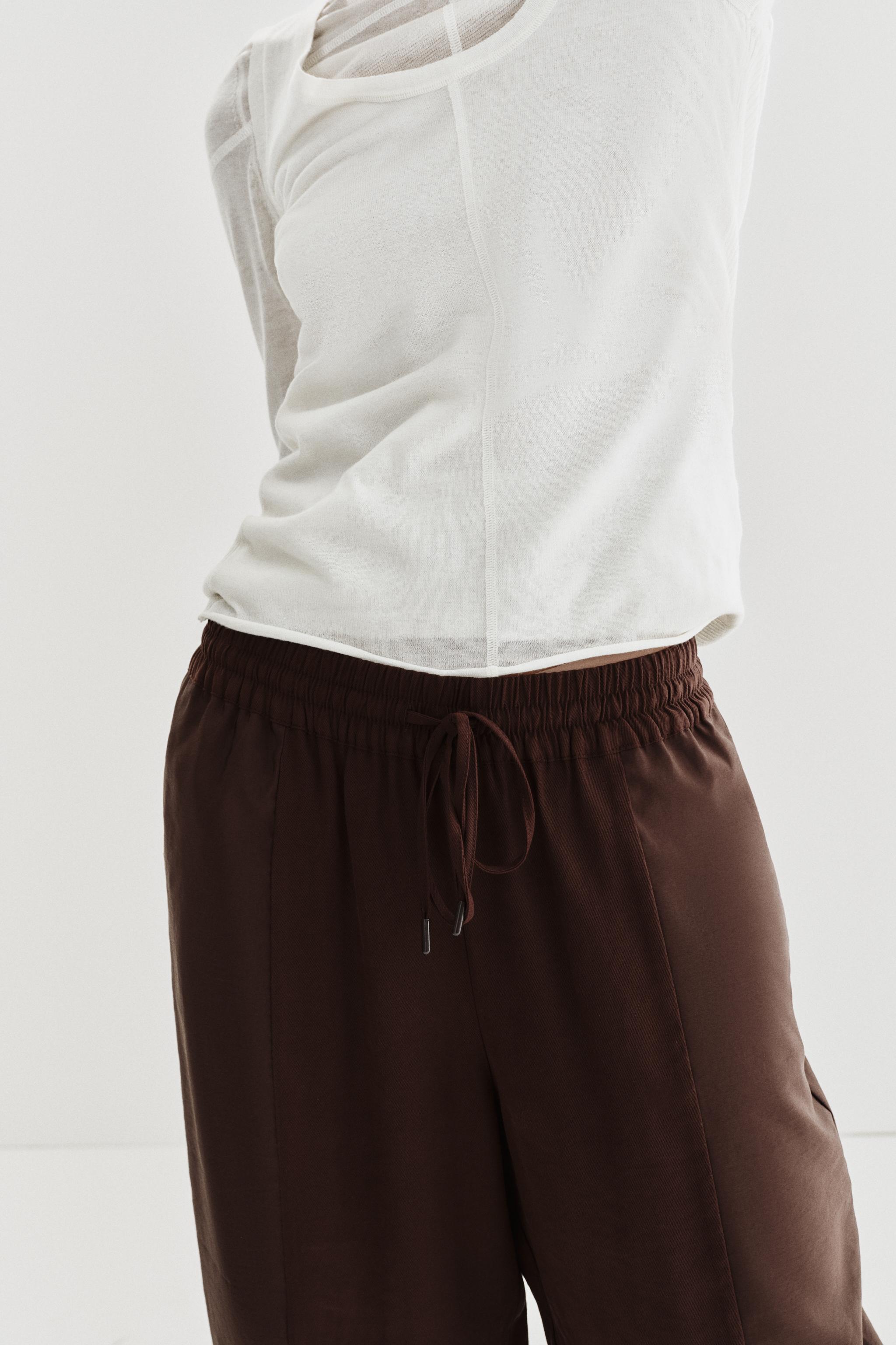 PANTALON BARREL BIMATIÈRE