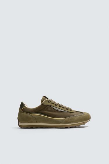 CASUAL TRAINERS - Sea green by Zara