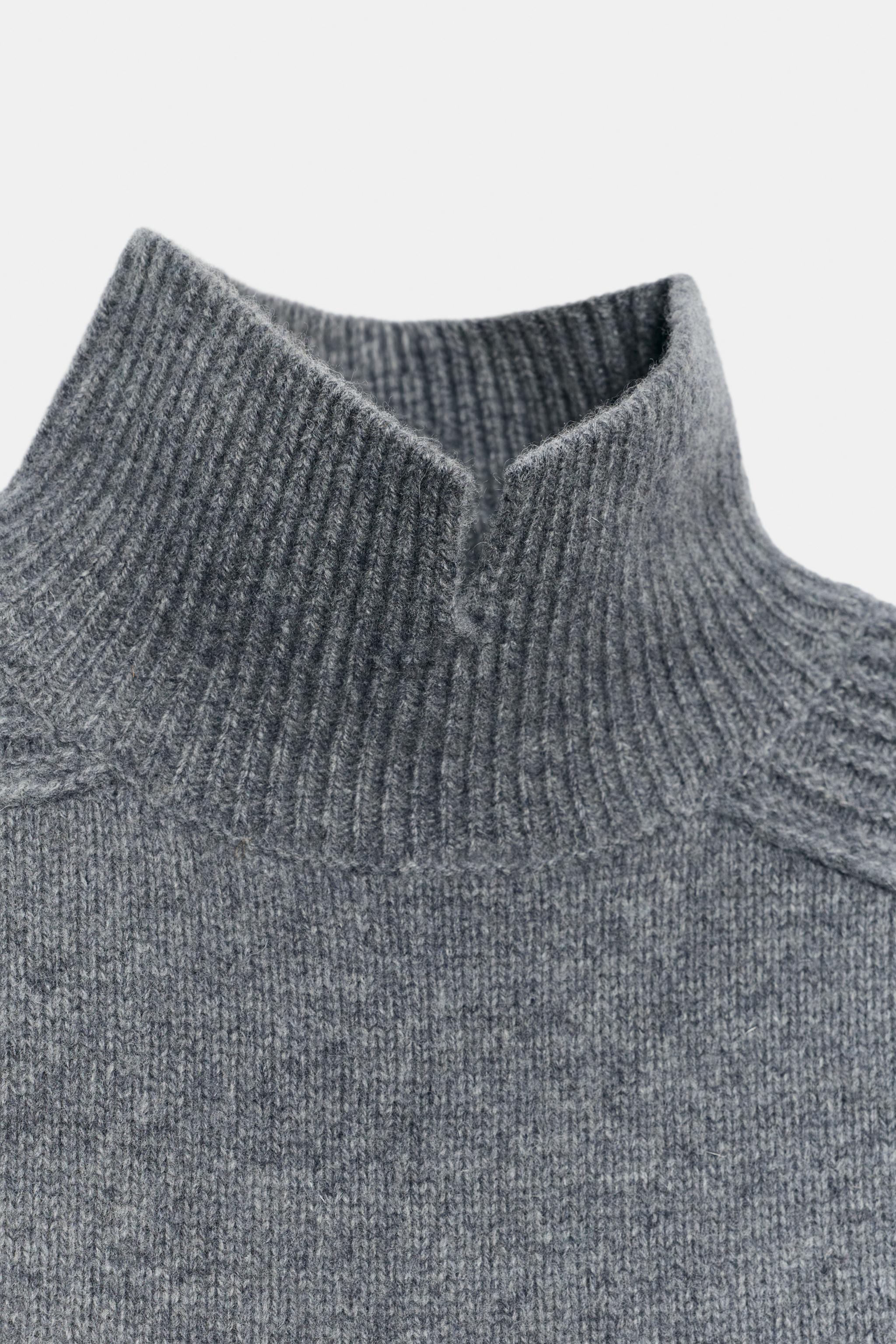 PULL 100% LAINE COL MONTANT