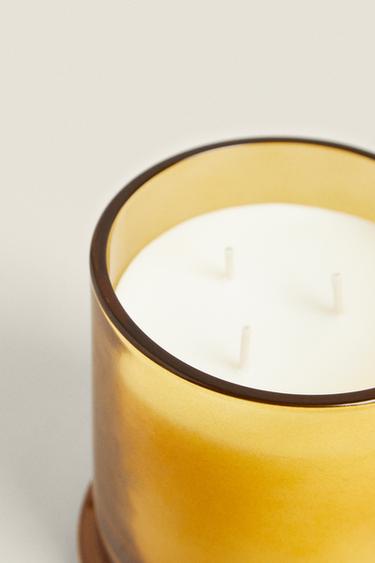 (500 G) WHITE LOTUS SCENTED CANDLE - Intense red by Zara - Image 3