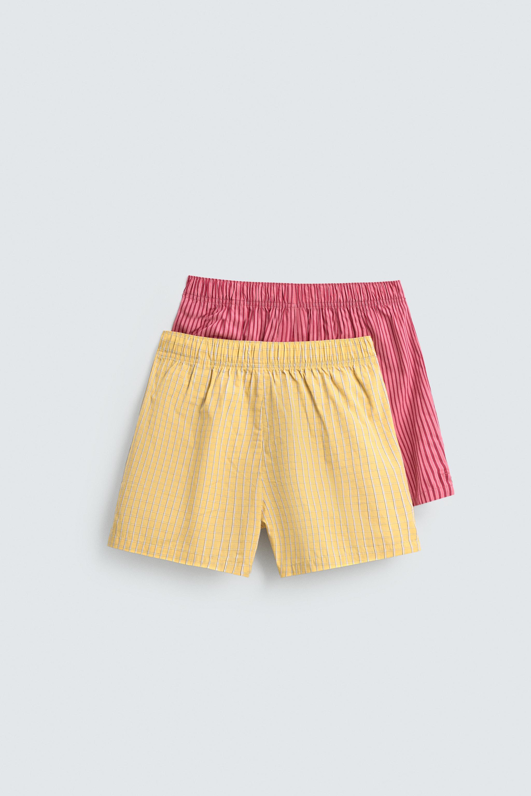 2-PACK PUKAS SURF X ZARA COMBINED POPLIN BOXERS
