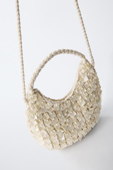 SAC BANDOULIÈRE DÉCORS - Blanc écru de Zara - Image 2