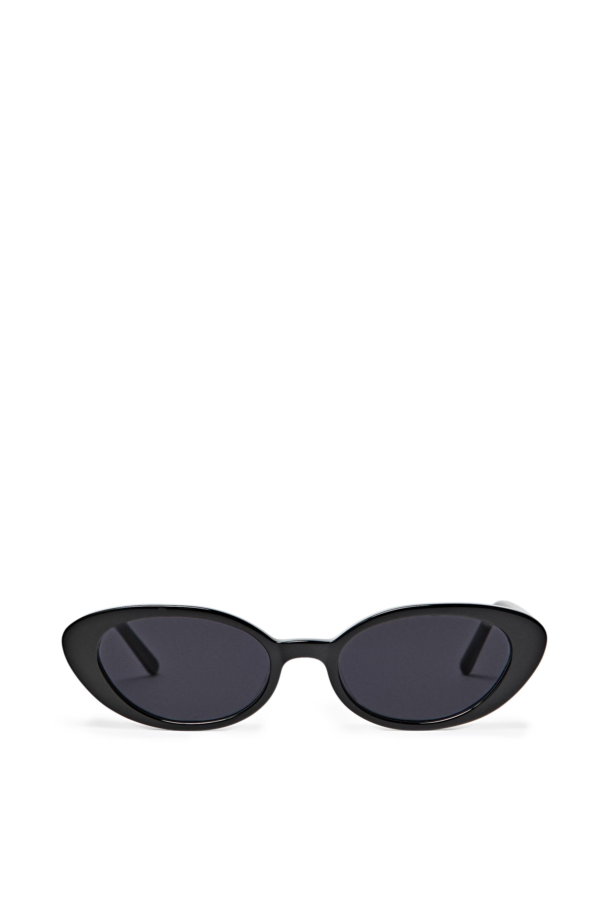 Narrow sunglasses - Black | ZARA United States