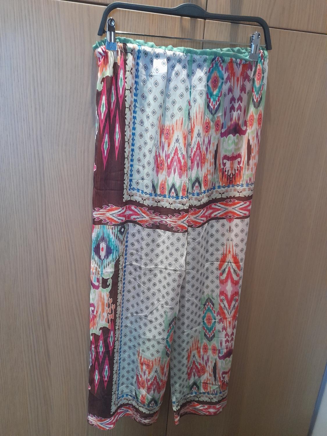 PRINTED FLOWING TROUSERS - Image 2