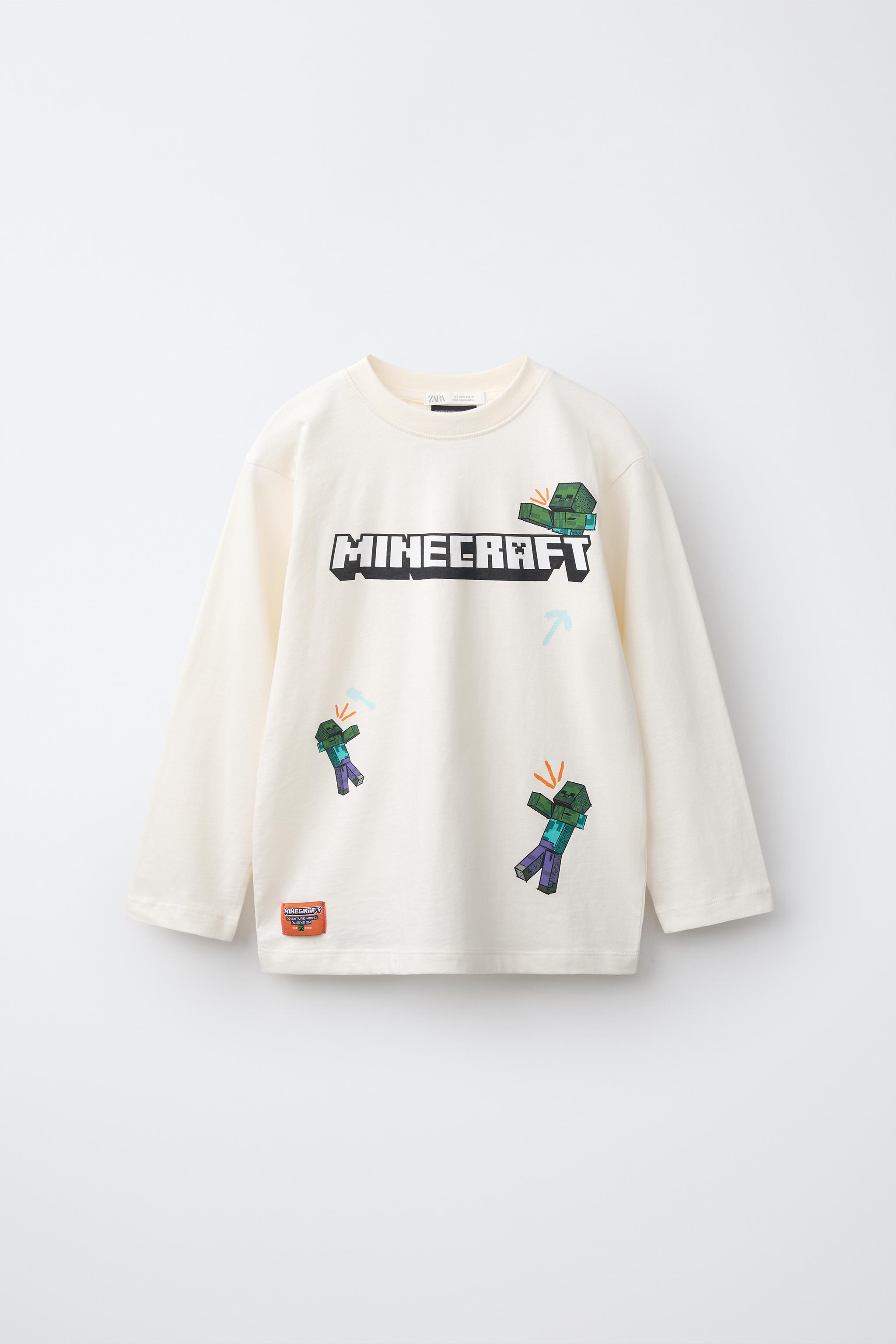 6-14 YEARS/ MINECRAFT © MOJANG AB PYJAMAS — Green