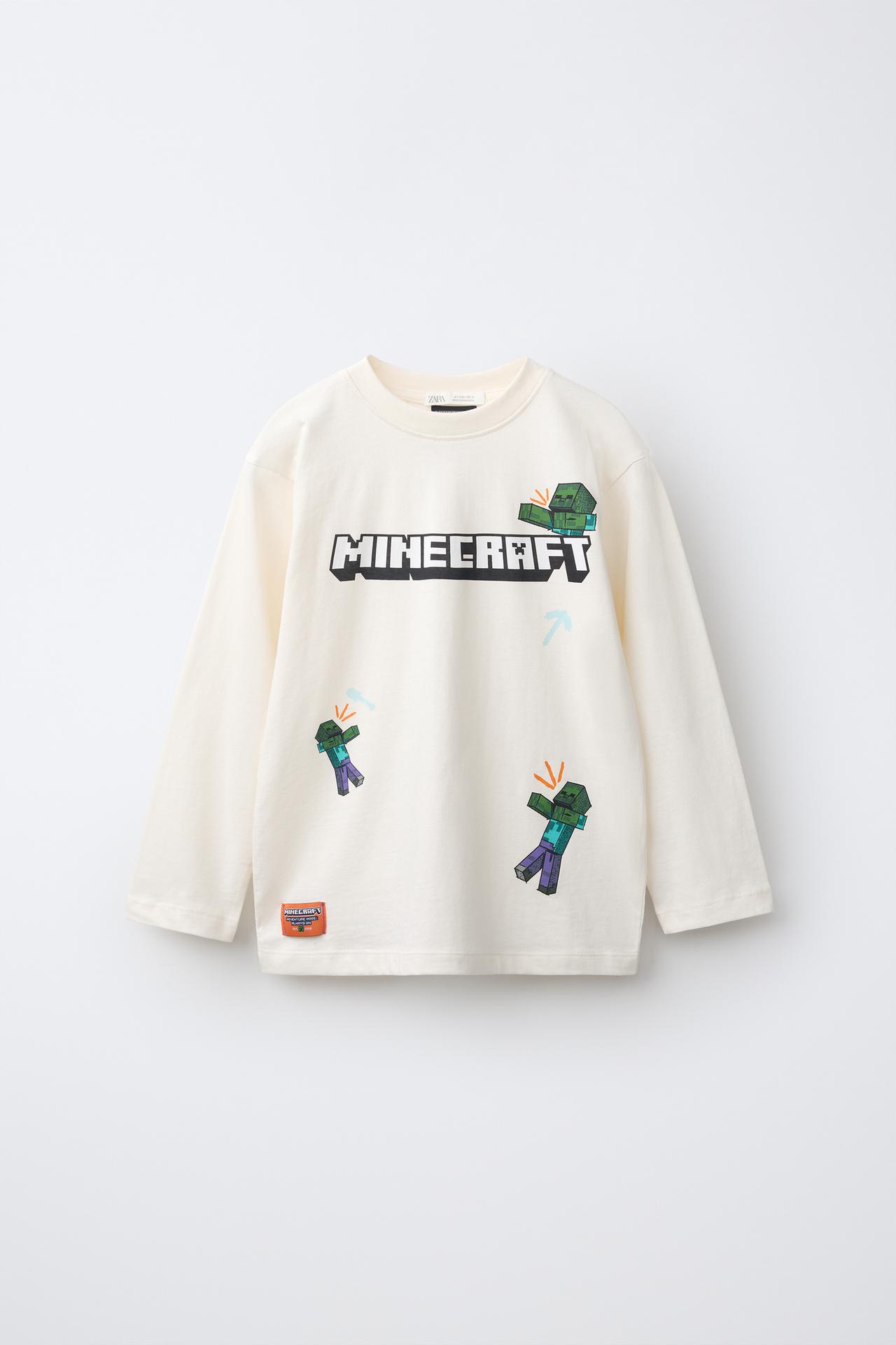 6-14 YEARS/ MINECRAFT © MOJANG AB PYJAMAS — Green