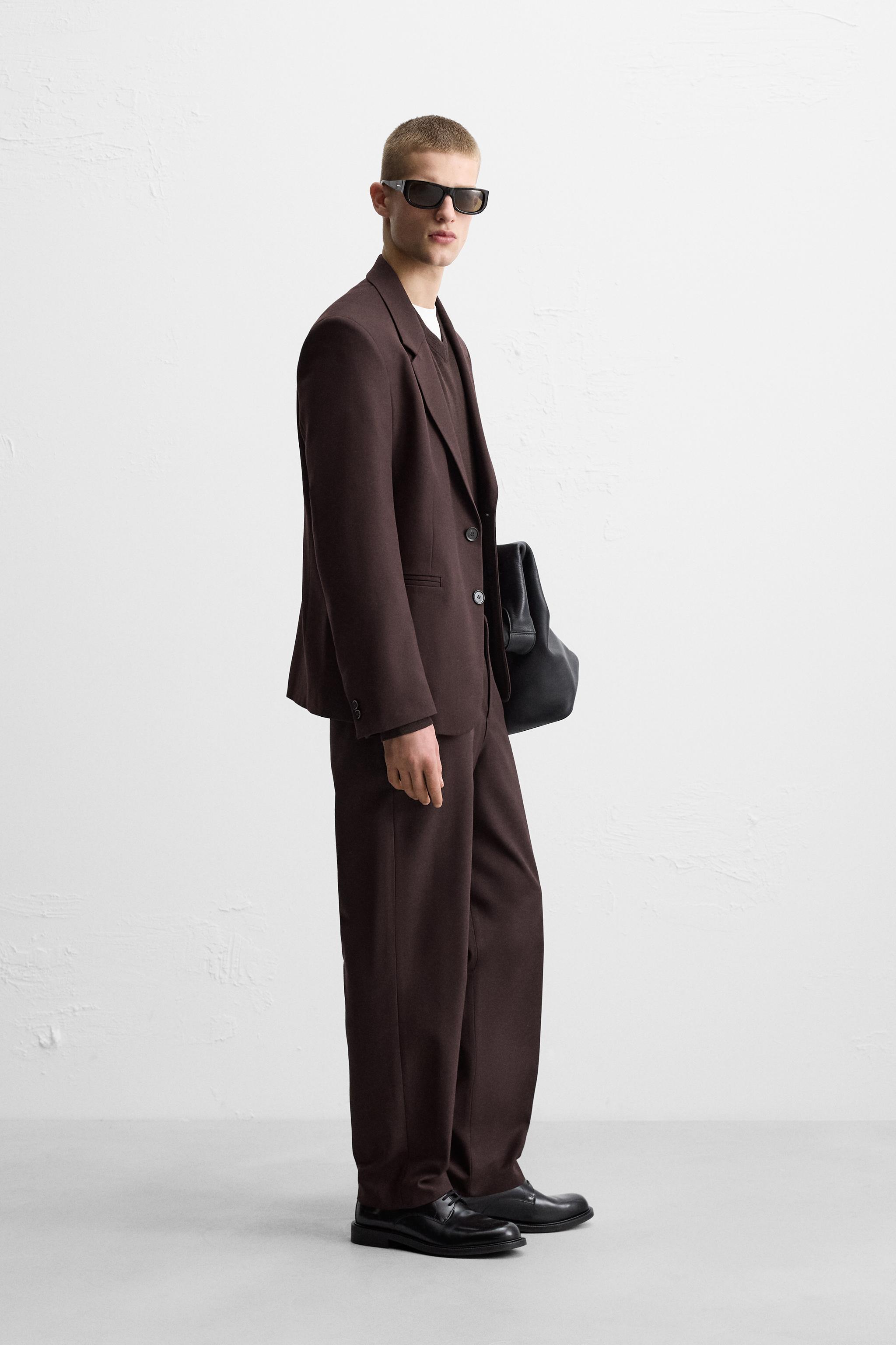 PANTALON DE COSTUME REGULAR FIT