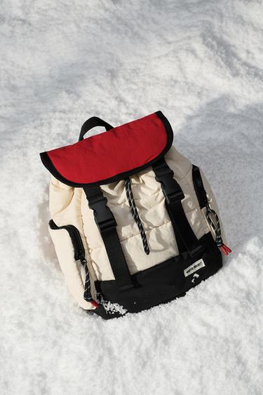 حقيبة ظهر SNOW - أبيض صدفي الخاص بـ Zara