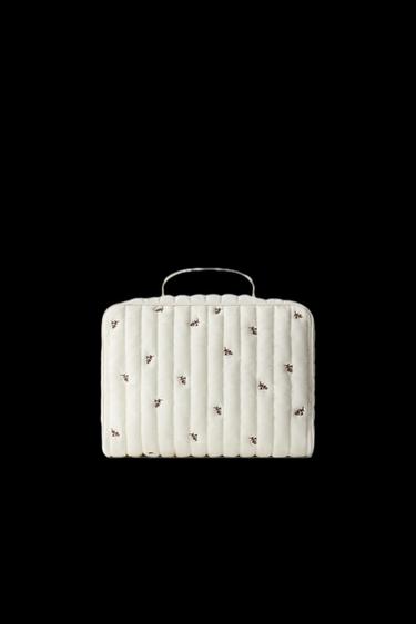 MALETÍN FLORES - Blanco Crudo de Zara