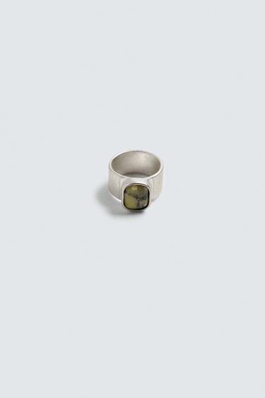 BAGUE CHEVALIÈRE PIERRE - Argent de Zara - Image 2