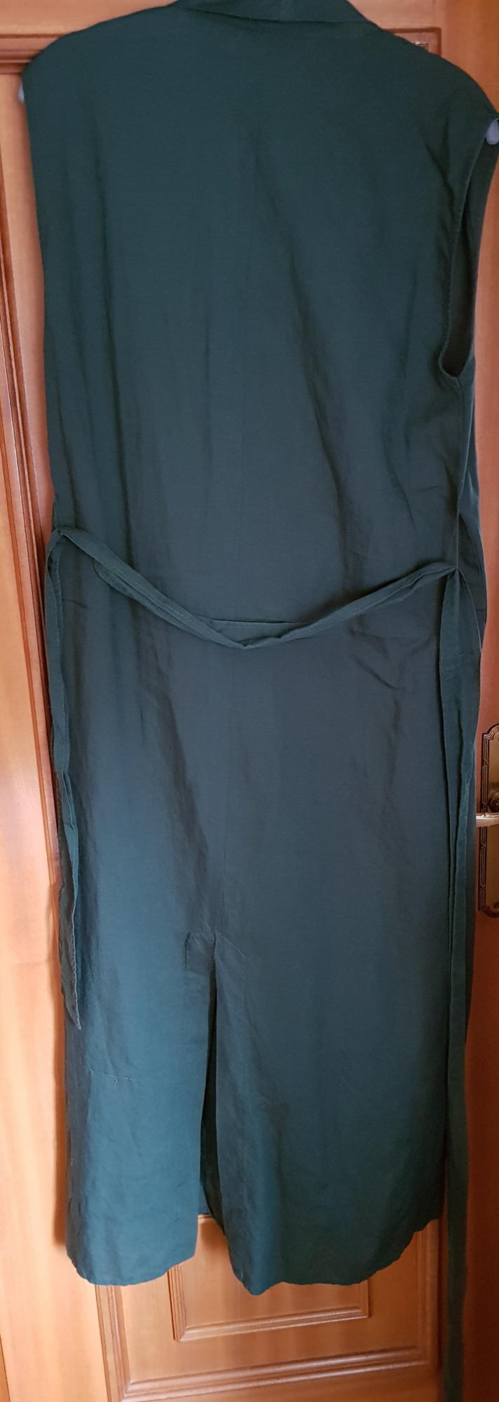 MIDI DRESS WITH BELT - Image 3