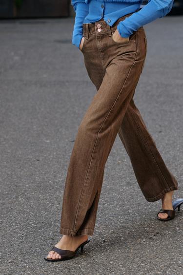 JEAN Z1975 LARGE TAILLE NORMALE - Rouille de Zara - Image 1