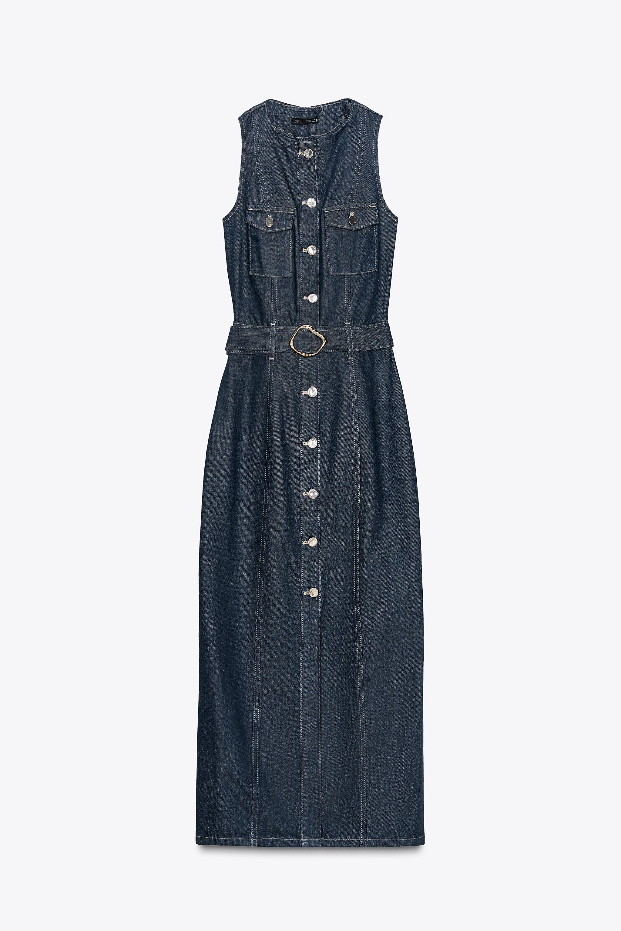 専用Herlipto☆Signs of Belted Dress denim Cinq à Sept Zelda Denim Belted Midi-Dress | Saks Fifth Avenue