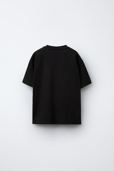 HORSE PRINT T-SHIRT - Black by Zara - Image 1