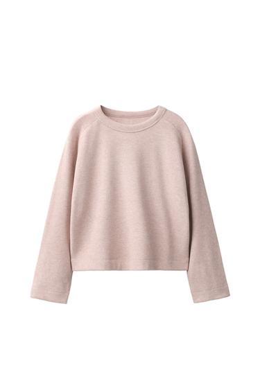 Zara Pembe - YUMUŞAK DOKULU T-SHIRT
