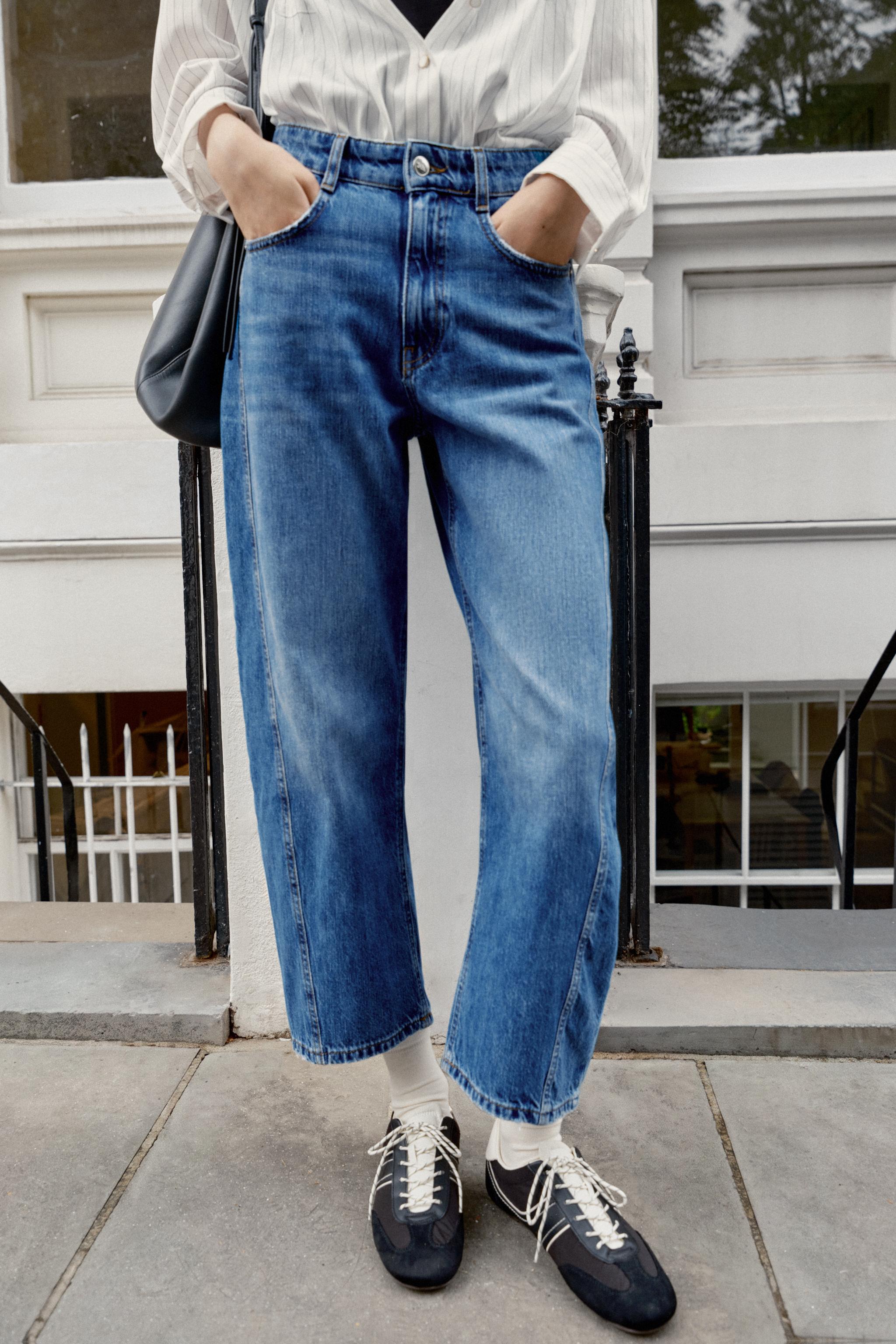 Z1975 BARREL JEANS — Mid-blue