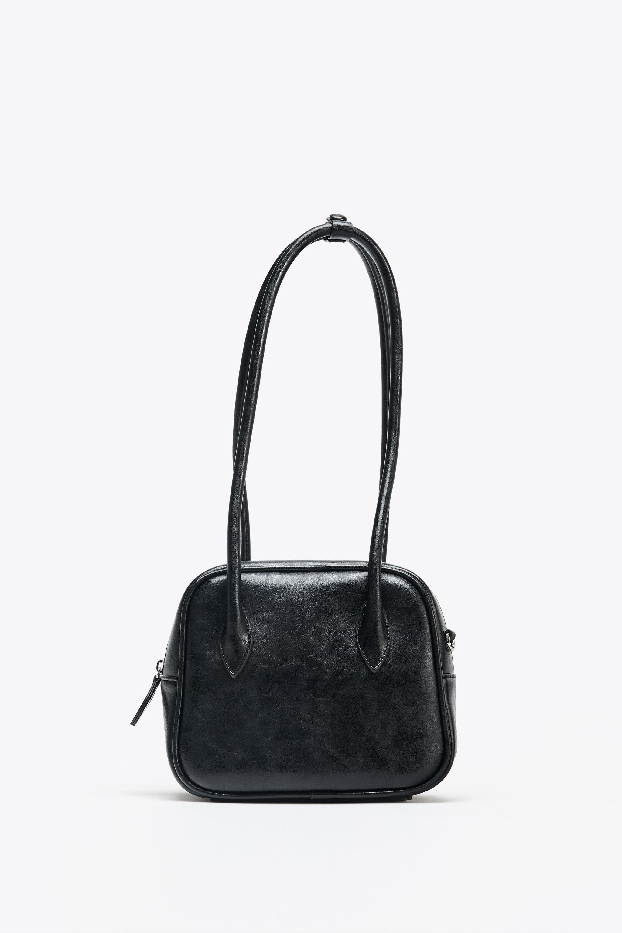 ☆ドイツ発*ZARA*新作*ダブルストラップショルダーバッグ/DT☆ ZARA】メタルディテールショルダーバッグ 6106/410 (ZARA