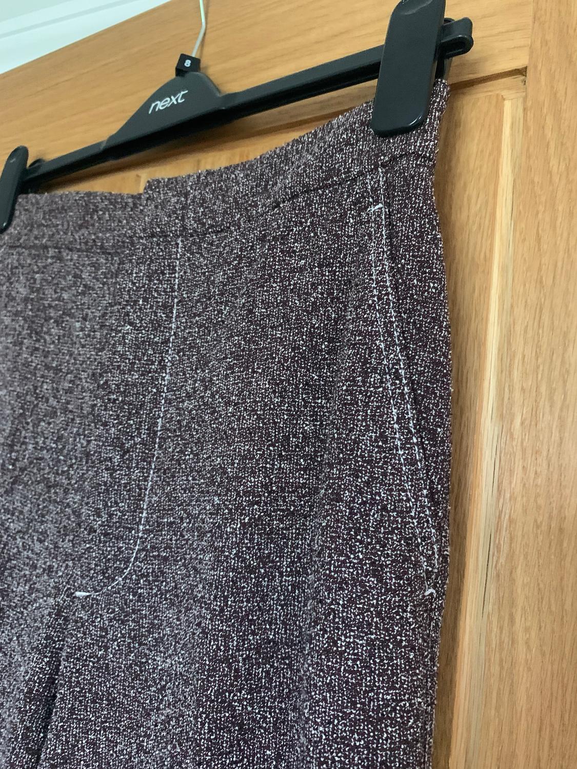 ZW COLLECTION STRAIGHT TOPSTITCHED TROUSERS - Image 5