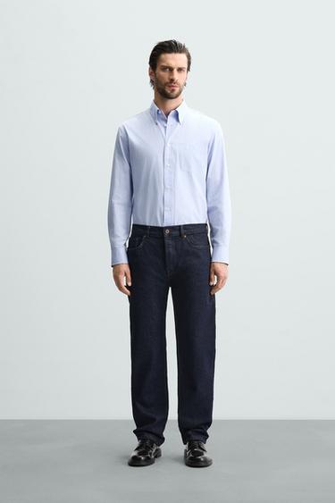 COTTON - SILK SHIRT - striped by Zara - Image 0