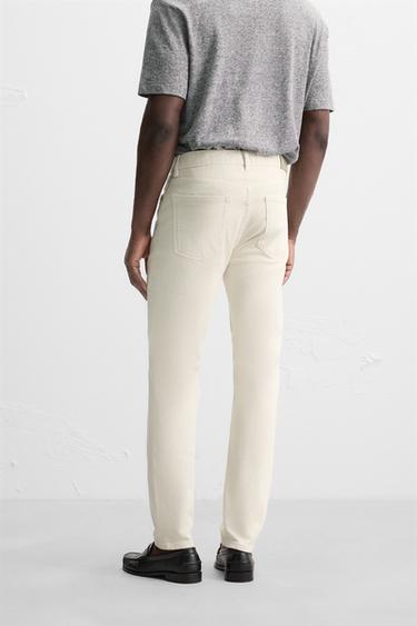 JEAN SLIM FIT - Beige clair de Zara - Image 2