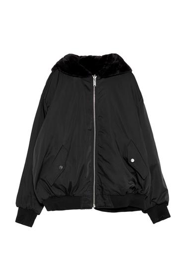 REVERSIBLE BOMBER JACKET