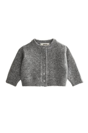 CASHMERE BABY CARDIGAN - Grey by Zara