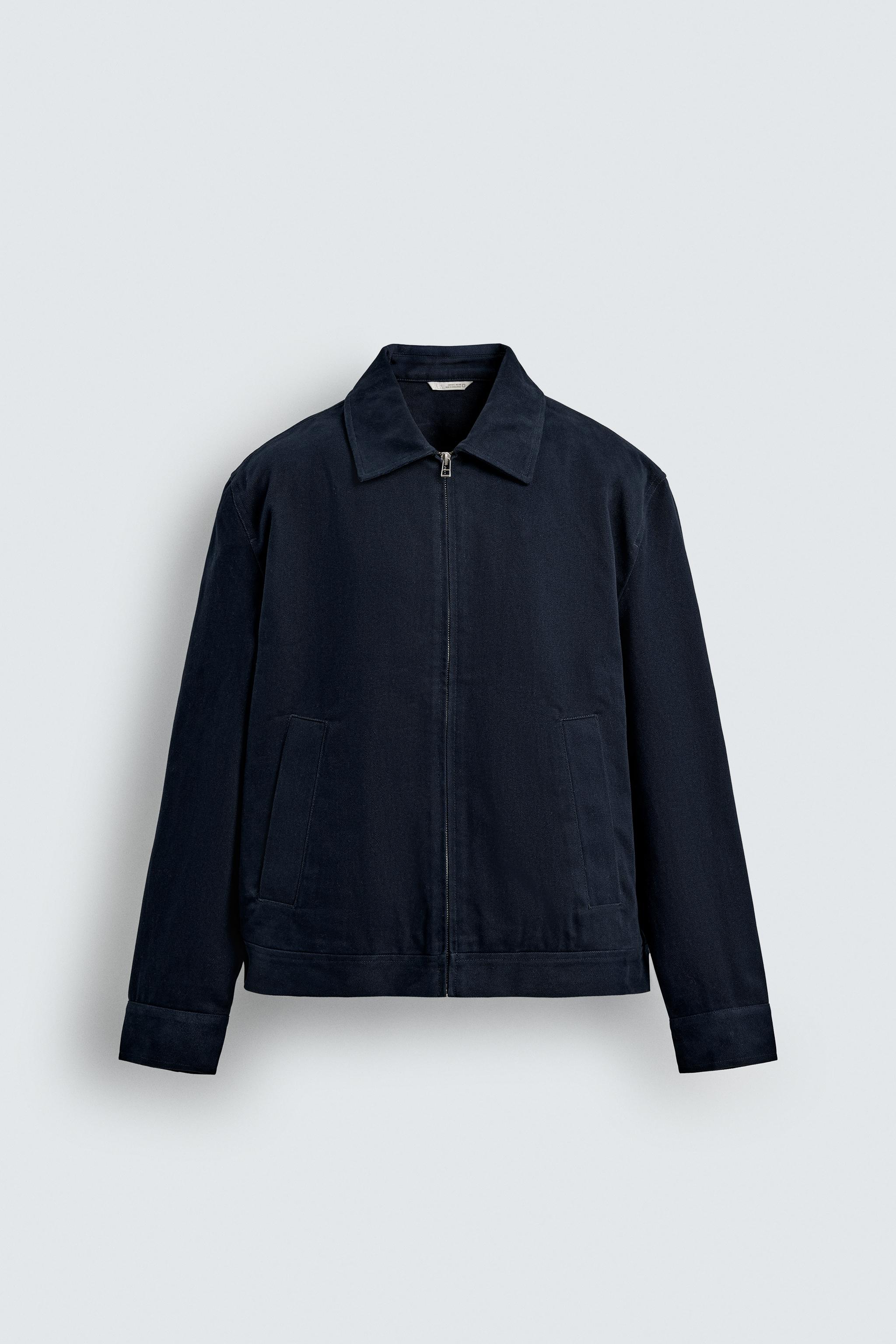 ZARA origins ウール　ダブルジップ　ジャケット　ブラック zara origins ウール ダブルジップ ジャケット - メルカリ