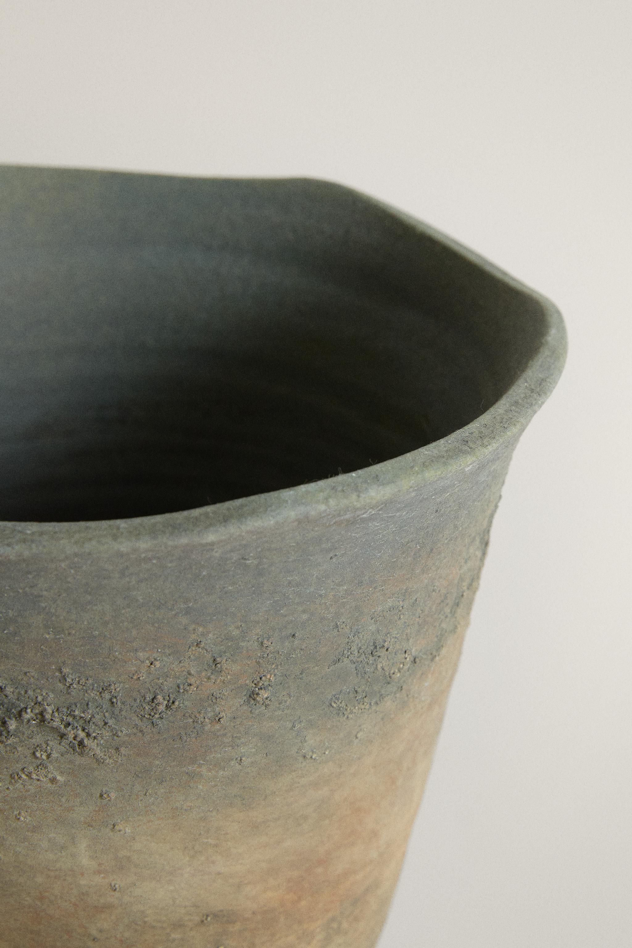 VASE DÉCORATIF CÉRAMIQUE TEXTURE