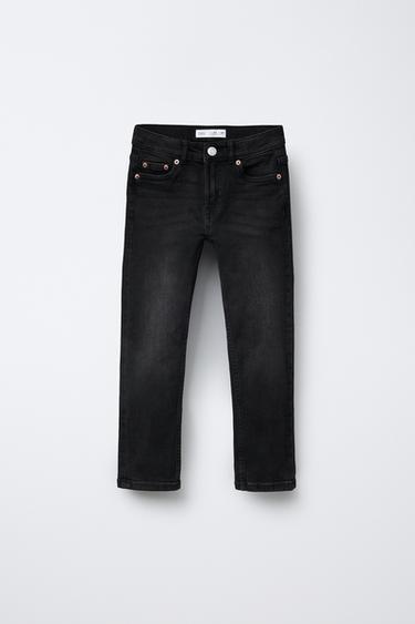 JEANS REGULAR - Negro de Zara